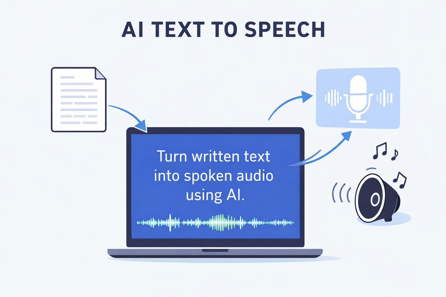 AI Text to Speech — Turn written text into spoken audio using AI